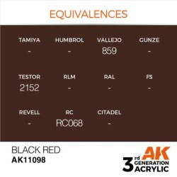 Black Red 17ml  2