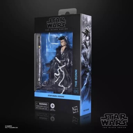 STAR WARS VISIONS - Le Ronin - Figurine Black Series 15cm 