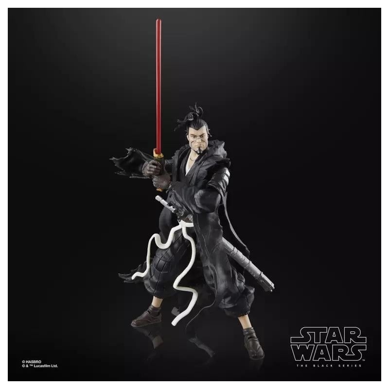 STAR WARS VISIONS - Le Ronin - Figurine Black Series 15cm 
