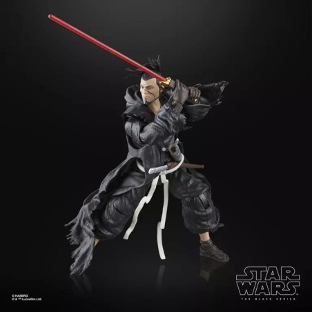 STAR WARS VISIONS - Le Ronin - Figurine Black Series 15cm 