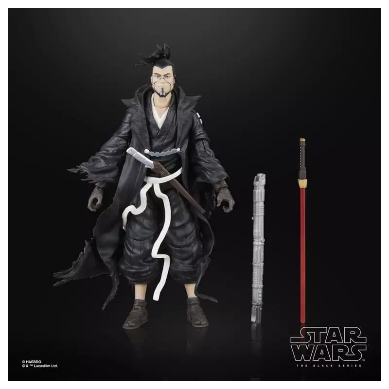 STAR WARS VISIONS - Le Ronin - Figurine Black Series 15cm 