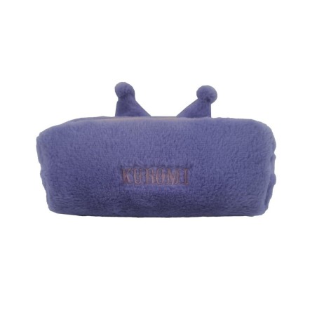 KUROMI - Purple - Fur Square Pencil Case 