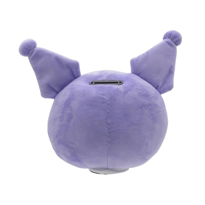 KUROMI - Head - Purple - Tirelire Peluche 3D - 17 cm 