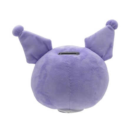 KUROMI - Head - Purple - Tirelire Peluche 3D - 17 cm 
