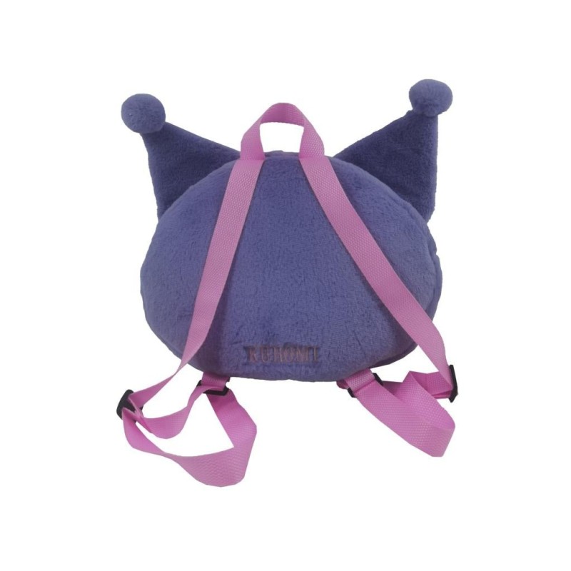 KUROMI - Purple - Fur Backpack - 28x24x7cm 