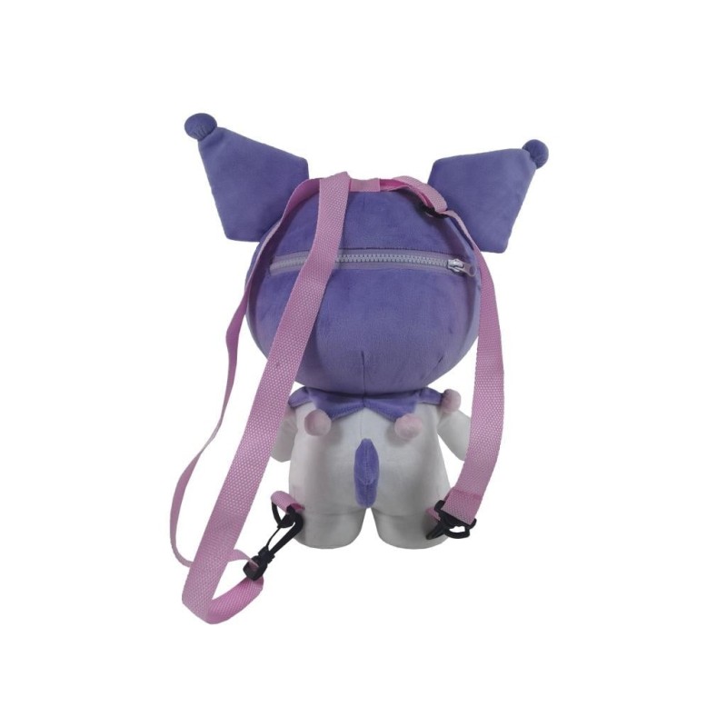 KUROMI - Purple - Sac à Dos Peluche - 35cm 