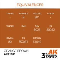Orange Brown 17ml 2