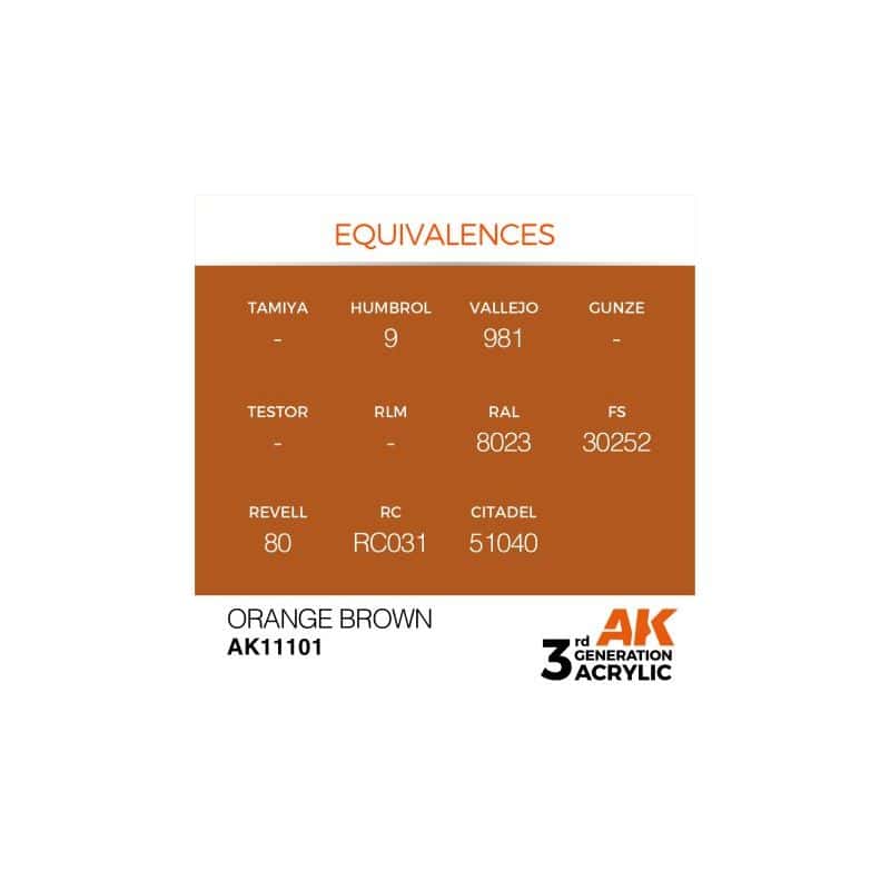 Orange Brown 17ml