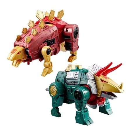 TRANSFORMERS - Dinobot Slug & Snarl -Figurine Age of the Primes 21.5cm 