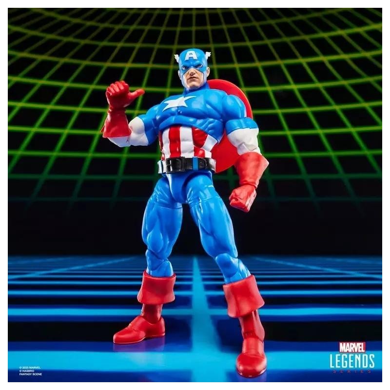 MARVEL - Captain America VS Venom - Figurine Legend Series 15cm 