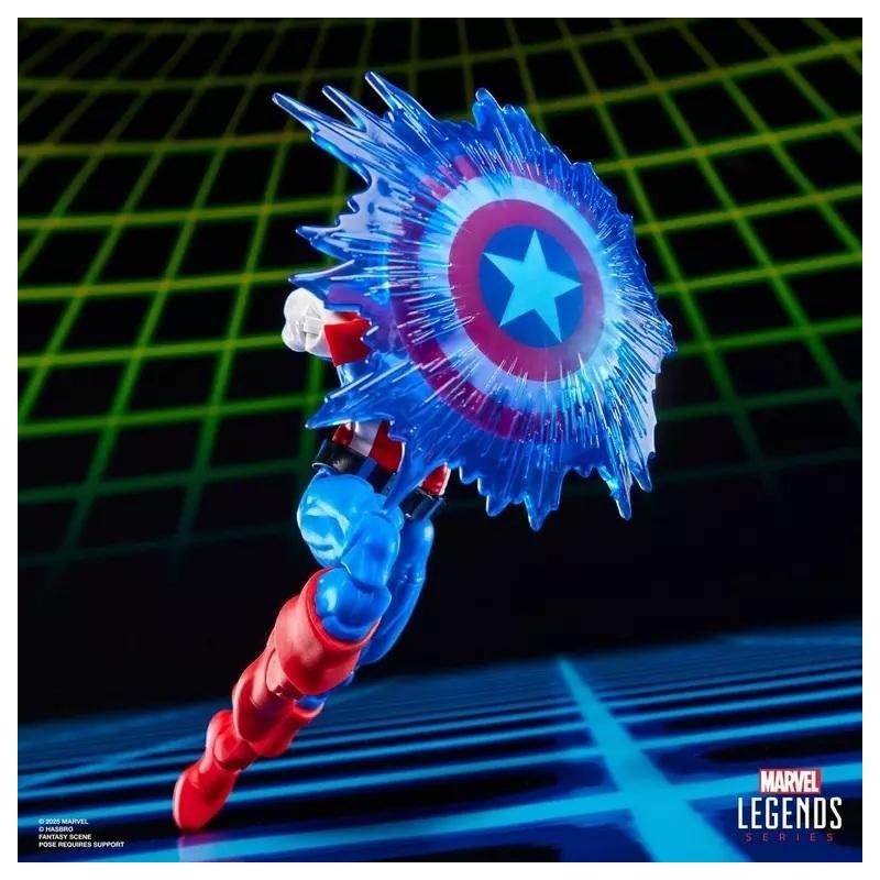 MARVEL - Captain America VS Venom - Figurine Legend Series 15cm 