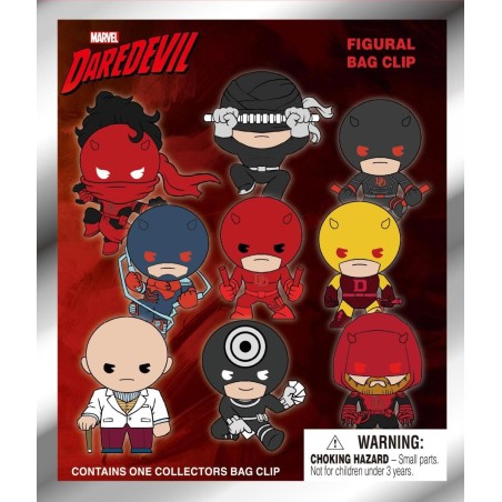 DAREDEVIL - 3D Foam Bag Clip (Display 24 Pcs) 