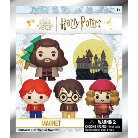 HARRY POTTER -Series 1 -3D Foam Magnets in blind bags (Display 12 Pcs) 