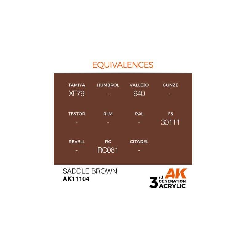 Saddle Brown 17ml