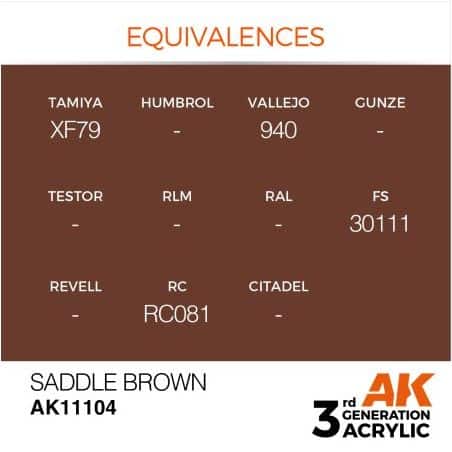 Saddle Brown 17ml