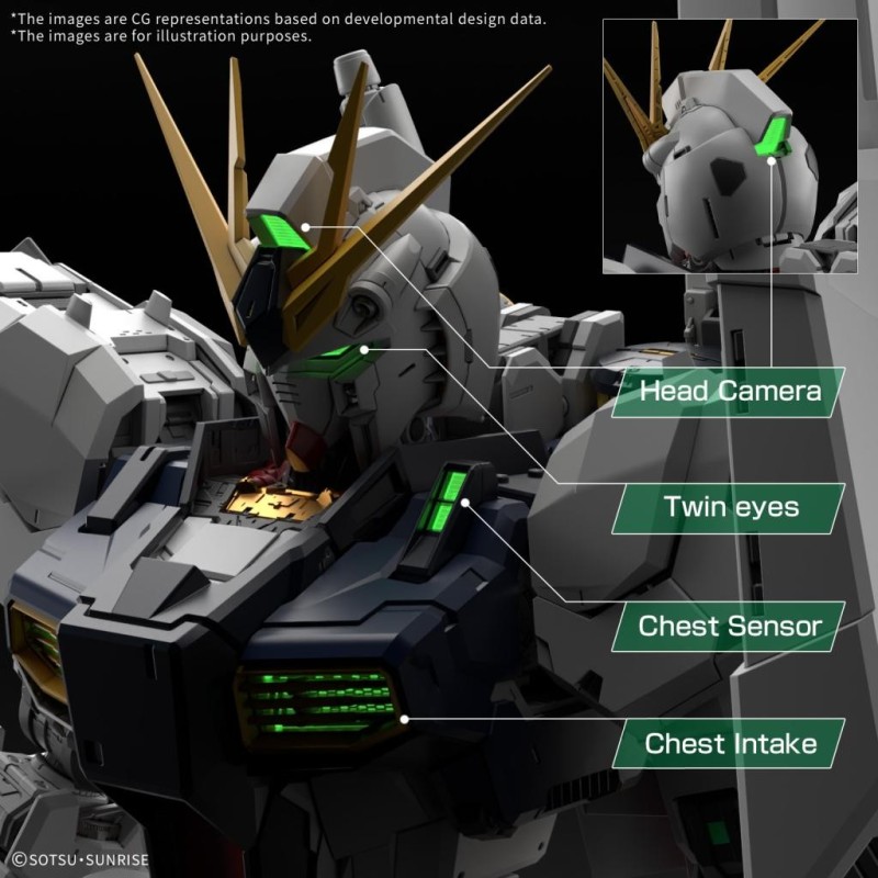 GUNDAM - PG Unleashed 1/60 LED Unit for v Gundam - Model Kit 