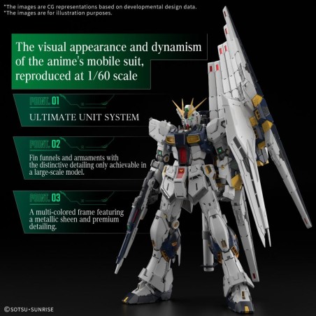 GUNDAM - PG Unleashed 1/60 v Gundam - Model Kit 