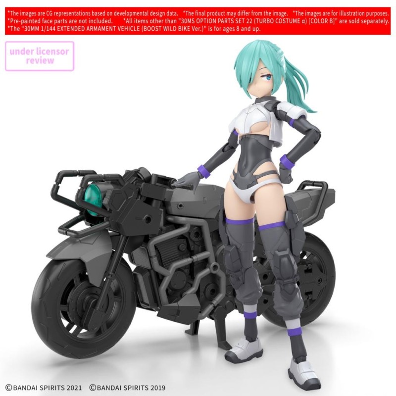 30MS - Option parts set 22 (Turbo costume a) (Color B) - Model Kit 