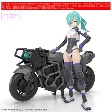 30MS - Option parts set 22 (Turbo costume a) (Color B) - Model Kit 