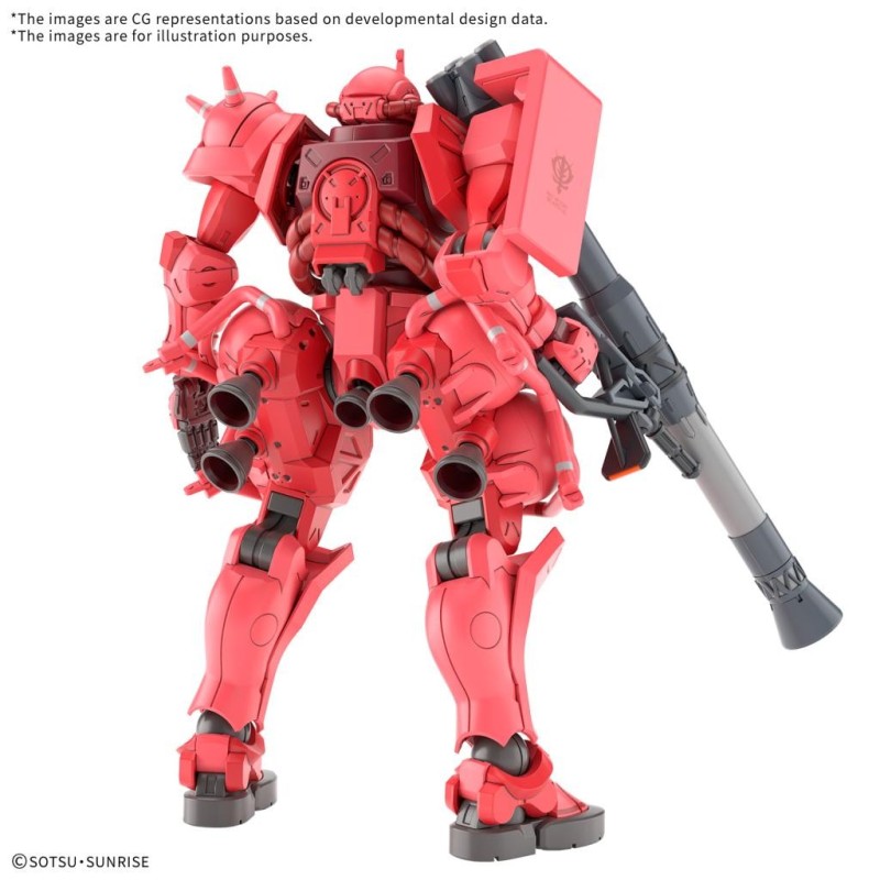 GUNDAM - HG 1/144 Char's Zaku (GQ) - Model Kit 