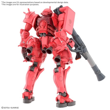 GUNDAM - HG 1/144 Char's Zaku (GQ) - Model Kit 