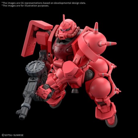 GUNDAM - HG 1/144 Char's Zaku (GQ) - Model Kit 