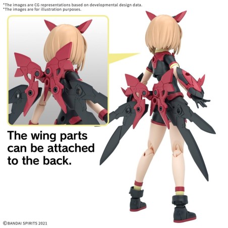 30MS - Tiasha (Dahlia wear) (Color B) - Model Kit 