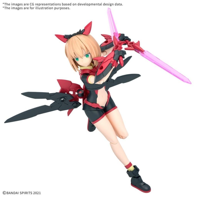 30MS - Tiasha (Dahlia wear) (Color B) - Model Kit 