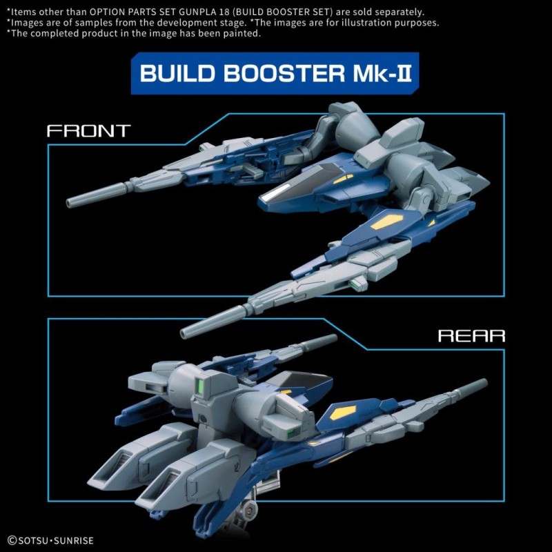 GUNDAM - Option parts set Gunpla 18 (Build booster set) - Model Kit 