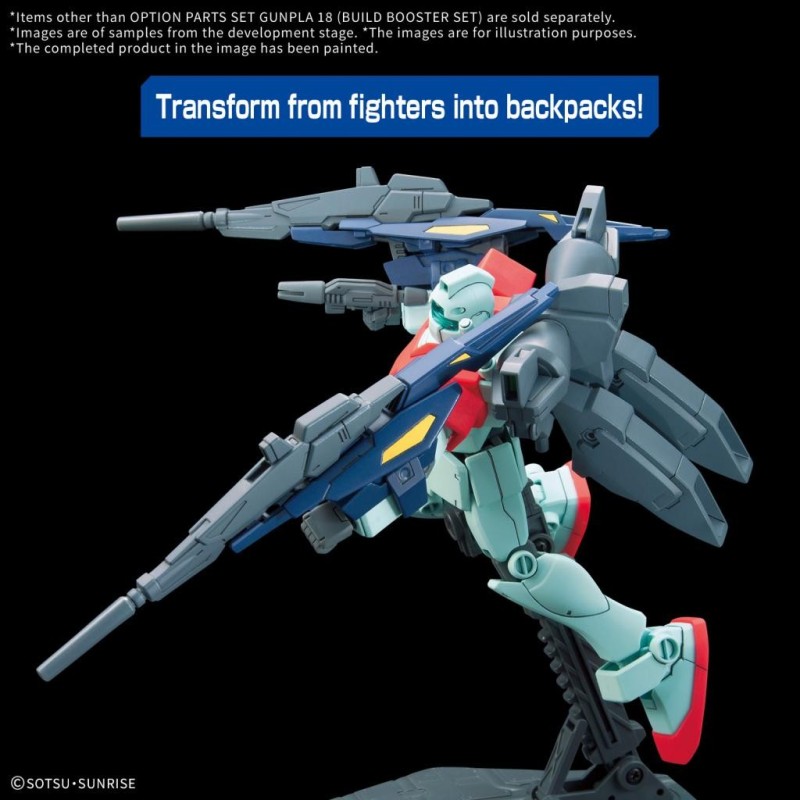 GUNDAM - Option parts set Gunpla 18 (Build booster set) - Model Kit 