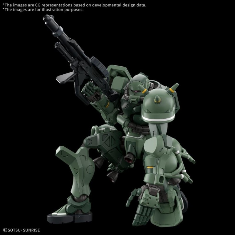 GUNDAM - HG 1/144 Zaku (GQ) - Model Kit 