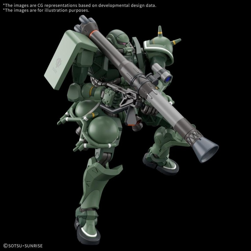 GUNDAM - HG 1/144 Zaku (GQ) - Model Kit 