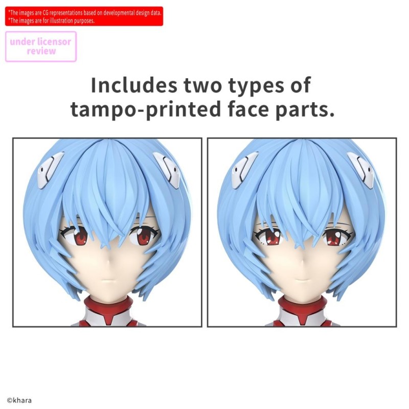 EVANGELION - 30MP Rei Ayanami (Plug suit) - Model Kit 