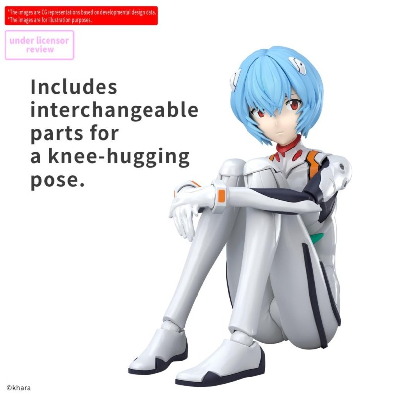 EVANGELION - 30MP Rei Ayanami (Plug suit) - Model Kit 