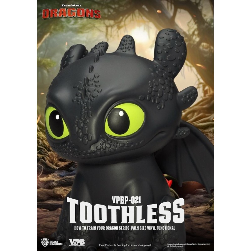 DRAGON - Toothless - Bank Vinyl Figure 12cm 