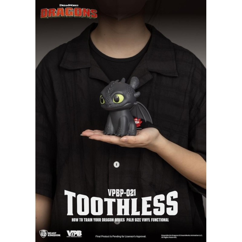 DRAGON - Toothless - Bank Vinyl Figure 12cm 