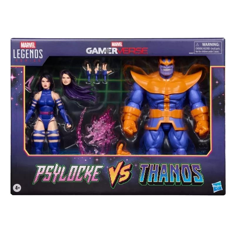 MARVEL - Psylocke VS Thanos - Figurine Legend Series 15cm 