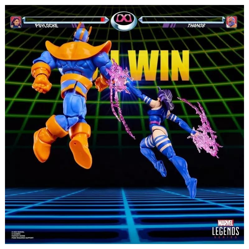 MARVEL - Psylocke VS Thanos - Figurine Legend Series 15cm 