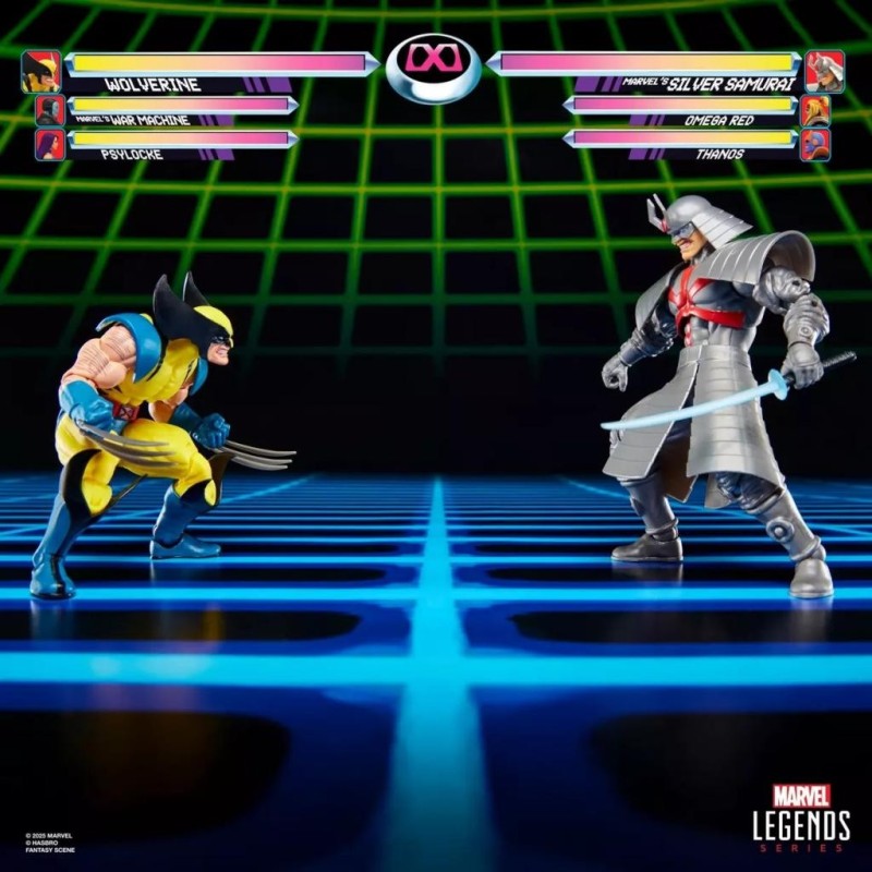 MARVEL - Wolverine vs Silver Samurai - Figure Legend Series 15cm 