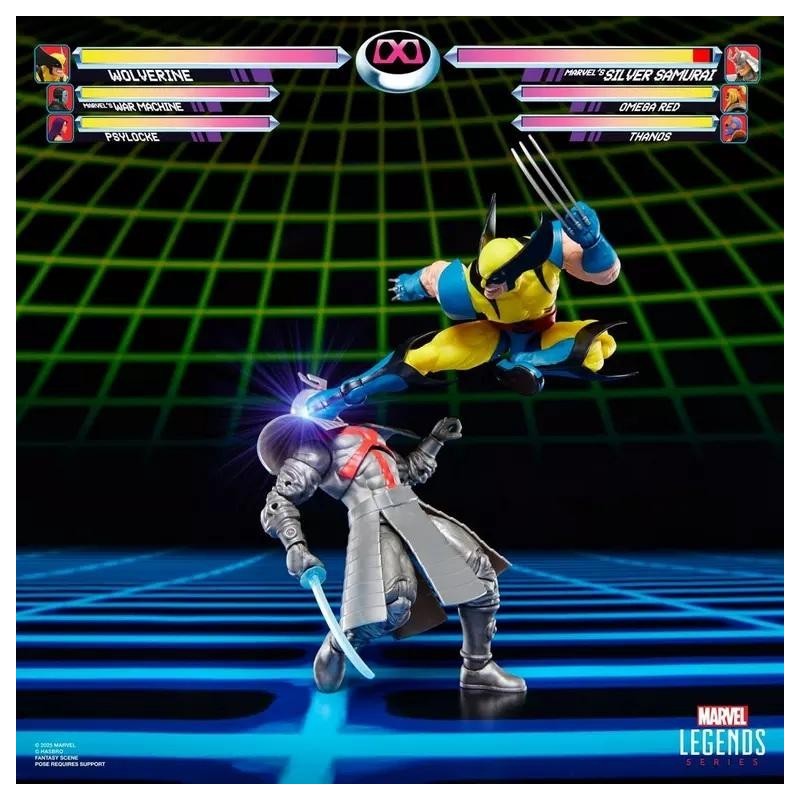 MARVEL - Wolverine vs Silver Samurai - Figure Legend Series 15cm 