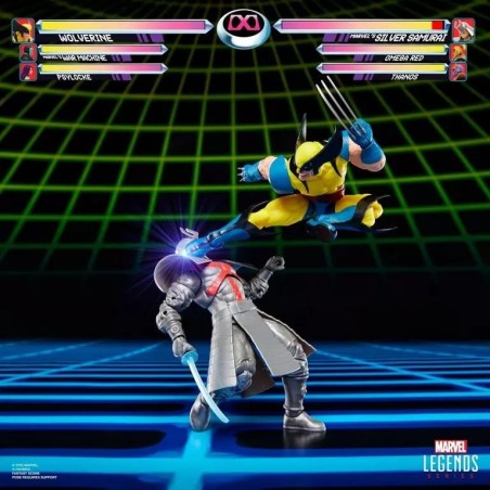 MARVEL - Wolverine vs Silver Samurai - Figure Legend Series 15cm 