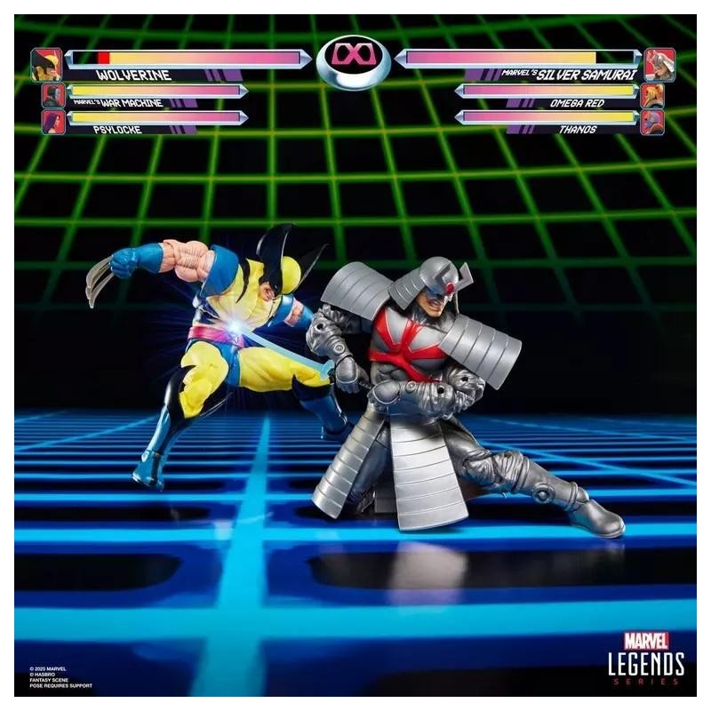 MARVEL - Wolverine vs Silver Samurai - Figure Legend Series 15cm 