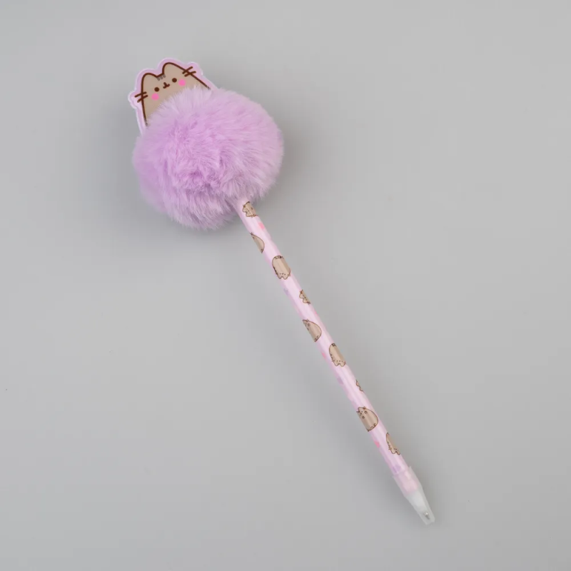 PUSHEEN - Boite de 10 Stylos-Bille Pompom 