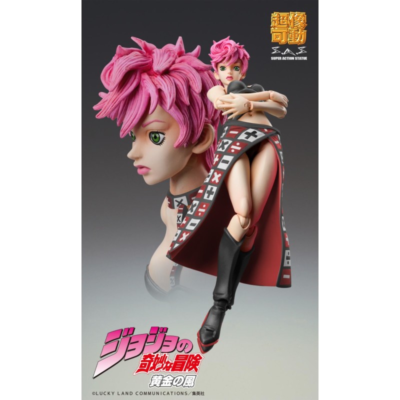 JOJO PART 5 - Trish Una "Black version" - Figurine Big Chozokado 15cm 