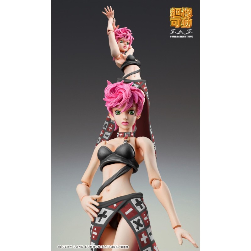JOJO PART 5 - Trish Una "Black version" - Figurine Big Chozokado 15cm 