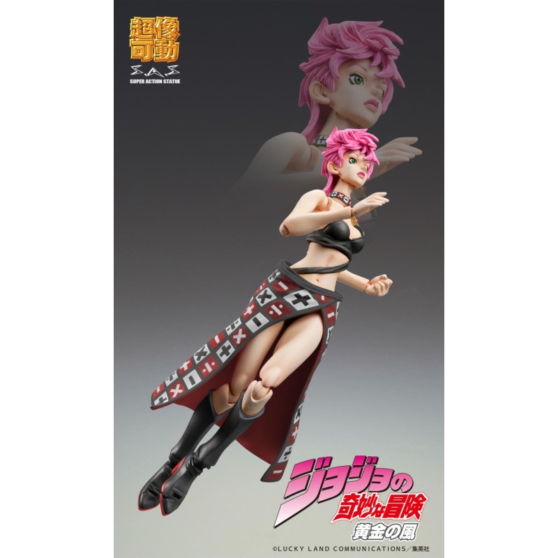 JOJO PART 5 - Trish Una "Black version" - Figurine Big Chozokado 15cm 