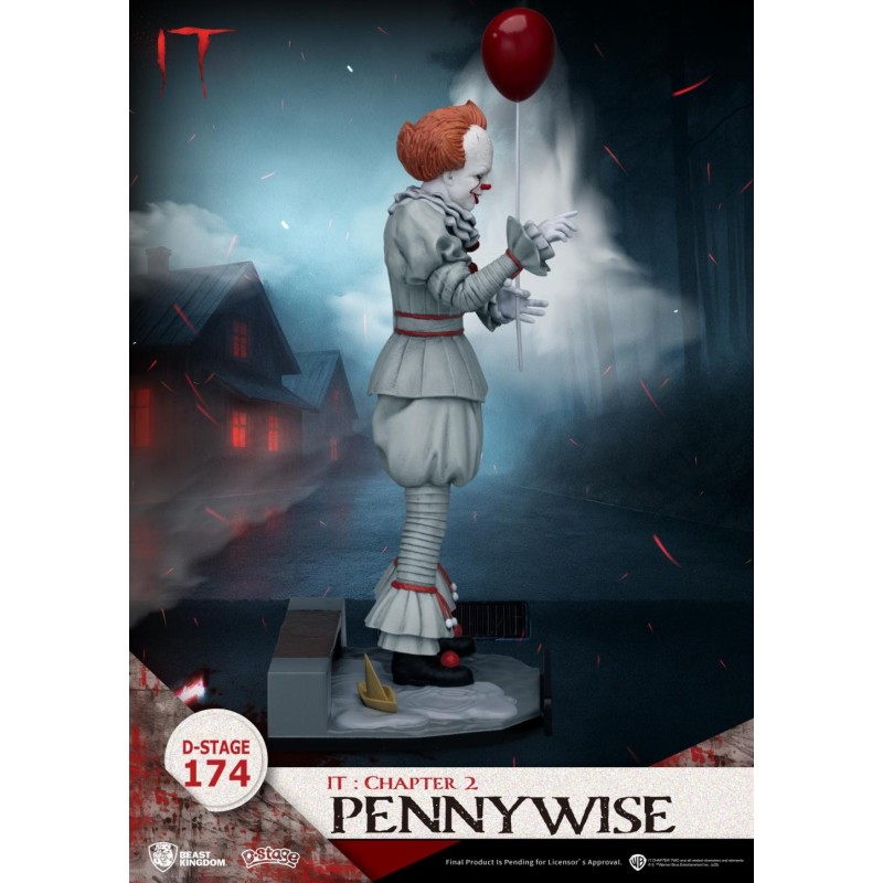 IT - Pennywise - Diorama D-Stage 15 cm 
