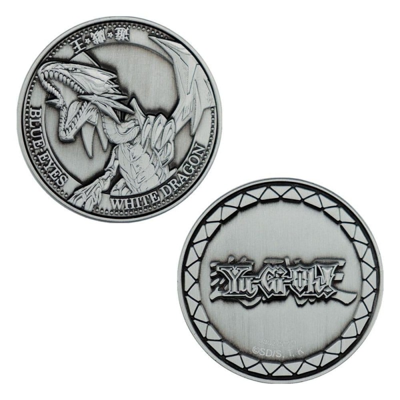 YU-GI-OH  - Blue Eyes White Dragon - Pièce Edition Limitée 