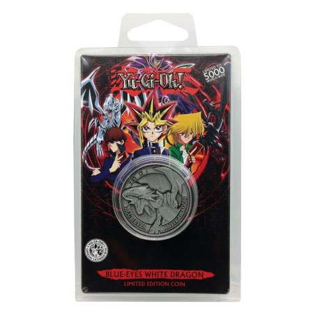 YU-GI-OH  - Blue Eyes White Dragon - Pièce Edition Limitée 