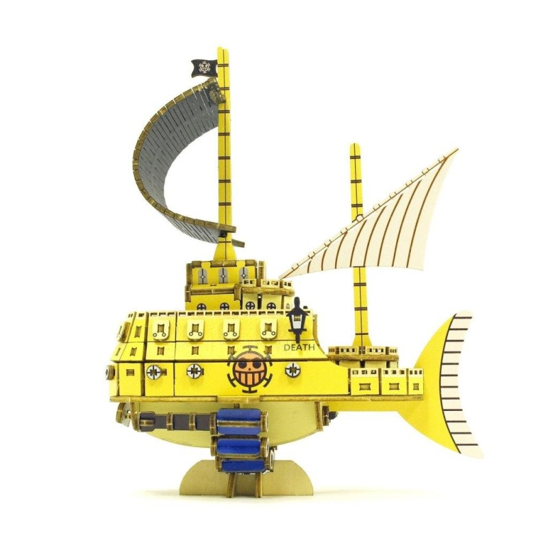 ONE PIECE - Law's Submarine - Wood Model Kit 16cm 